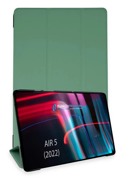 iPad Air 5 (2022) Kılıf Tablet Smart Kılıf - Koyu Yeşil-(5796) ürün görseli 1