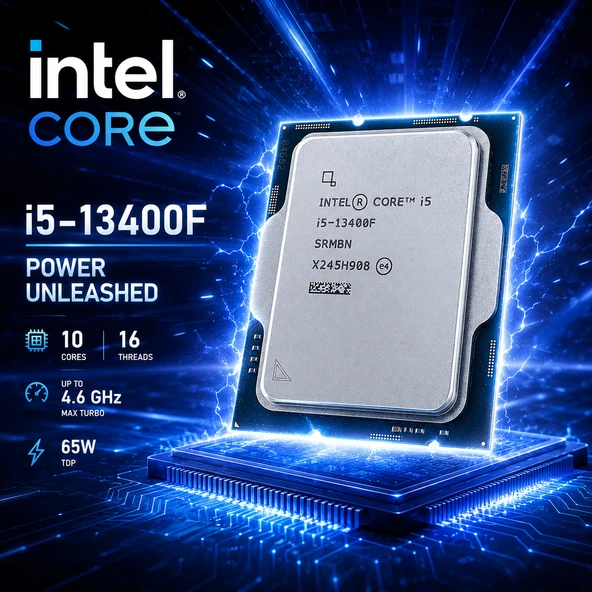 PTTAVM: Intel Core i5-13400F 13. Nesil Raptor Lake 2.5GHz 20MB