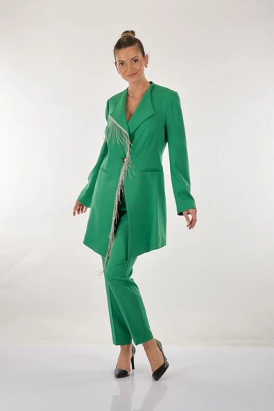 Miaruj Oversize Midi Kadın Ceket - Şık ve Rahat ürün görseli 1