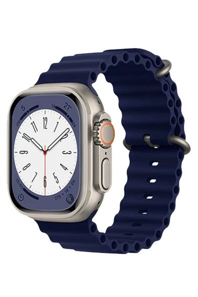 Apple Watch 42mm Ocean Kordon - Mavi-(5796) ürün görseli 1
