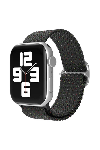Apple Watch 38mm Star Kordon - Benekli Siyah-(5796) ürün görseli 1