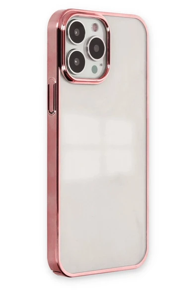 iPhone 13 Pro Max Kılıf Element Silikon - Pembe-(5796) - Resim 2