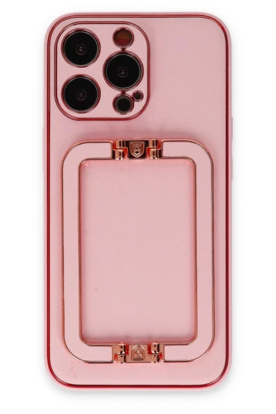 iPhone 13 Pro Max Kılıf Coco Elit Kapak - Pembe-(5796) ürün görseli 1