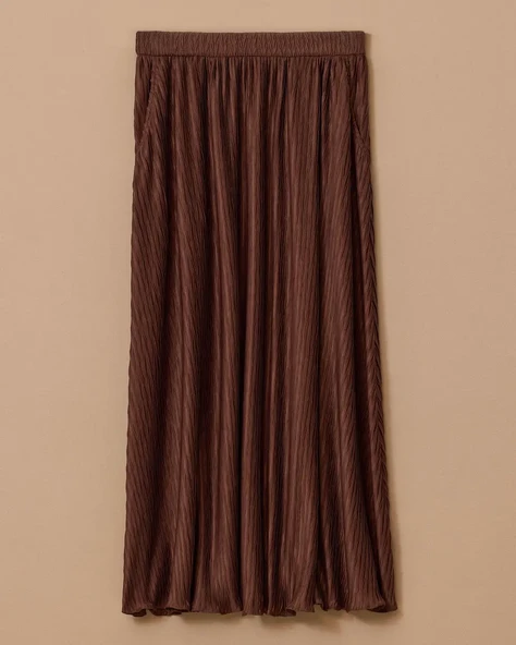 dokulu midi etek Scl - Resim 6