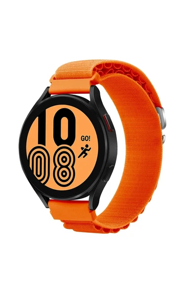 Watch 22mm KR410 Kumaş Kordon - Turuncu-(5796) ürün görseli 1