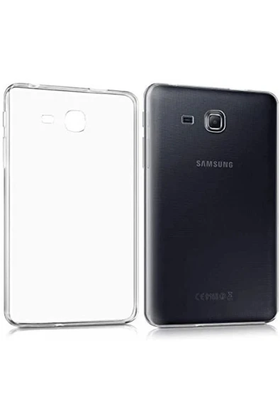 Samsung Galaxy T280 Tab A 7 Kılıf Tablet Şeffaf Silikon-(5796) ürün görseli 1