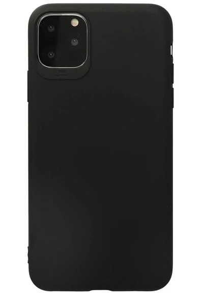 iPhone 11 Pro Max Kılıf First Silikon - Siyah-(5796) ürün görseli 1