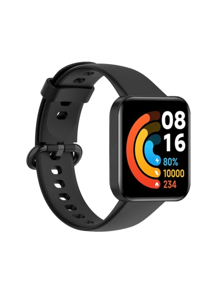 Xiaomi Redmi Watch 2 Klasik Kordon - Siyah-(5796) ürün görseli 1