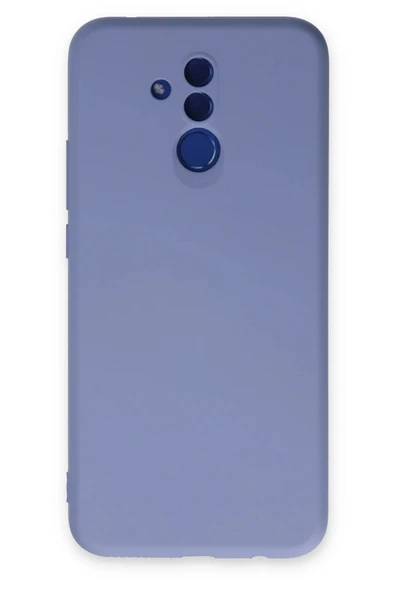 Huawei Mate 20 Lite Kılıf Nano içi Kadife Silikon - Lila-(5796) ürün görseli 1