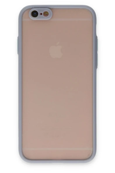 iPhone 6 Kılıf Montreal Silikon Kapak - Gri-(5796) ürün görseli 1
