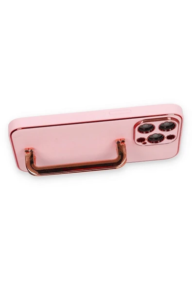 iPhone 13 Pro Max Kılıf Coco Elit Kapak - Pembe-(5796) - Resim 3