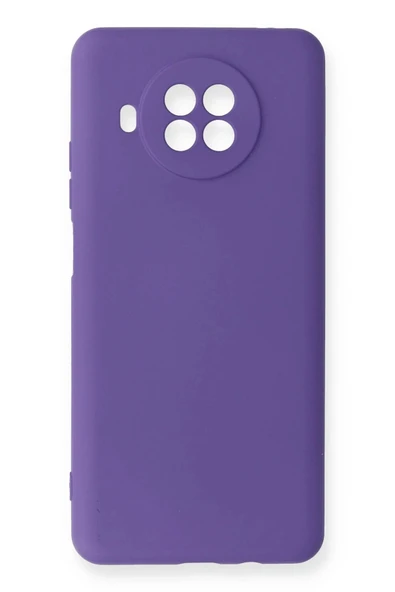 Xiaomi Mi 10T Lite Kılıf Nano içi Kadife Silikon - Mor-(5796) ürün görseli 1