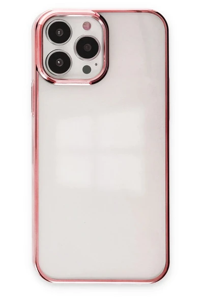iPhone 13 Pro Max Kılıf Element Silikon - Pembe-(5796) ürün görseli 1