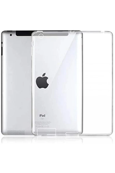 iPad 4 9.7 Kılıf Tablet Şeffaf Silikon-(5796) ürün görseli 1