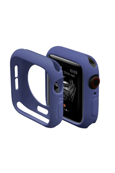 Apple Watch 42mm Silikon Alt Kasa - Mavi-(5796) ürün görseli 1