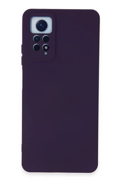 Xiaomi Redmi Note 12 Pro 4G Kılıf Nano içi Kadife Silikon - Mor-(5796) ürün görseli 1
