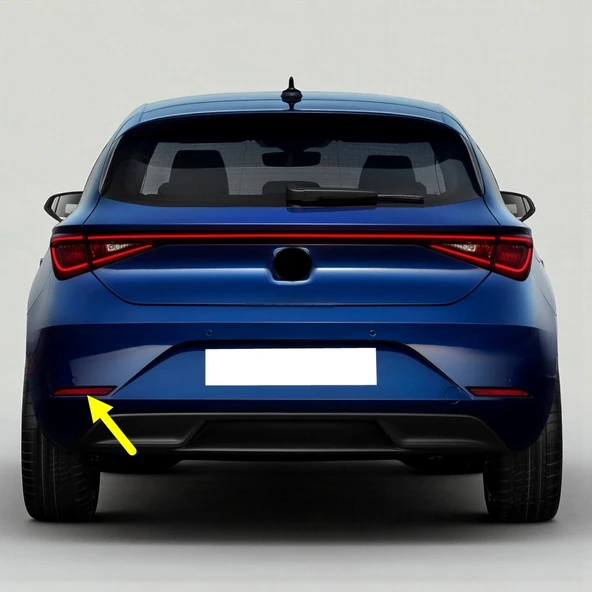 Seat Leon 4 2021-2026 Arka Tampon Sol Reflektör 5FA945105C ürün görseli 1