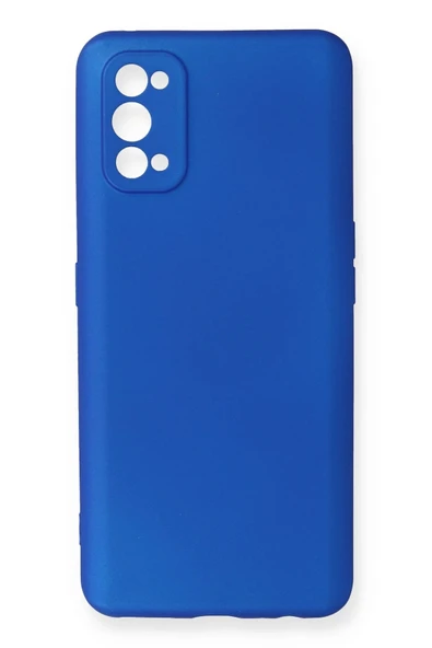 Realme 7 Pro Kılıf First Silikon - Mavi-(5796) ürün görseli 1