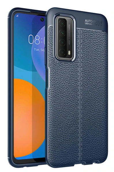 Huawei P Smart 2021 Kılıf Auto Focus Kapak - Lacivert-(5796) ürün görseli 1