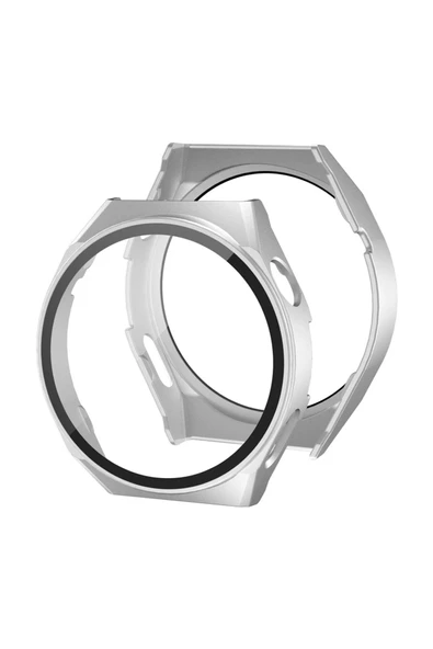 Huawei Watch GT2 46mm Dota Camlı Kasa Ekran Koruyucu - Gümüş-(5796) ürün görseli 1