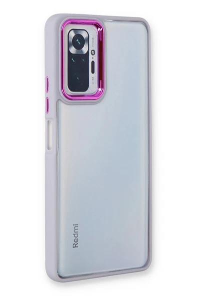 Xiaomi Redmi Note 10 Pro Kılıf Dora Kapak - Lila-(5796) ürün görseli 1