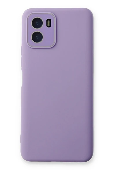Vivo Y15S Kılıf Lansman Glass Kapak - Lila-(5796) ürün görseli 1