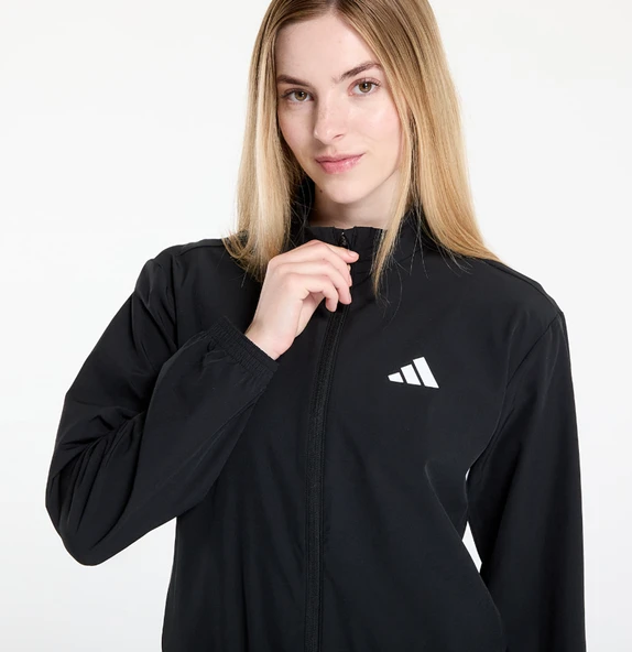 adidas Train Essentials 3-Stripes Kadın Eşofman Üstü JD6539 - Resim 2