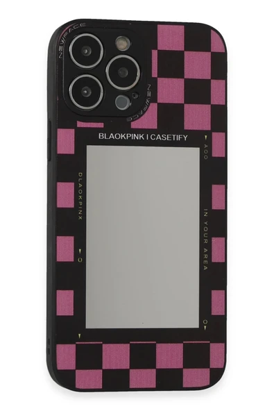 iPhone 13 Pro Max Kılıf Mirror Desenli Kapak - Mirror - 8-(5796) ürün görseli 1