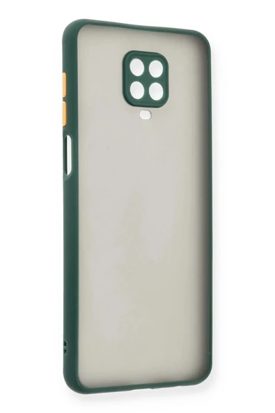 Xiaomi Redmi Note 9 Pro Kılıf Montreal Silikon Kapak - Yeşil-(5796) ürün görseli 1