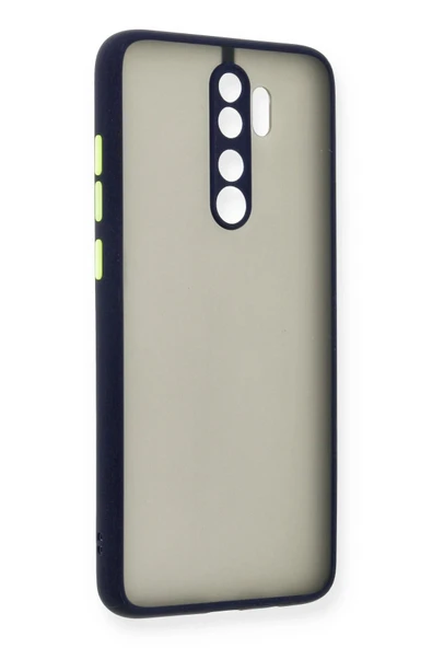 Xiaomi Redmi Note 8 Pro Kılıf Montreal Silikon Kapak - Lacivert-(5796) ürün görseli 1