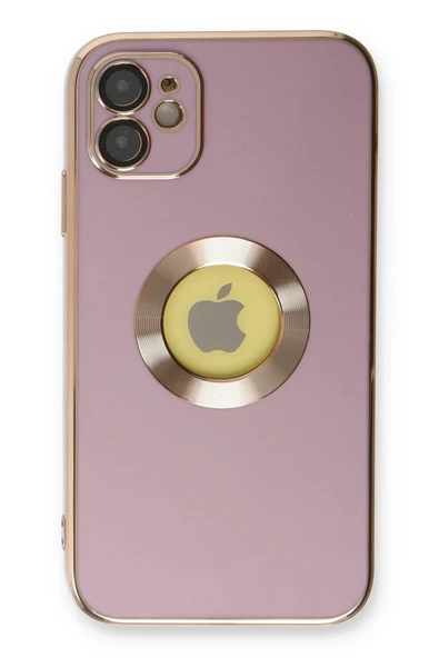 iPhone 12 Kılıf Store Silikon - Mor-(5796) - Resim 4