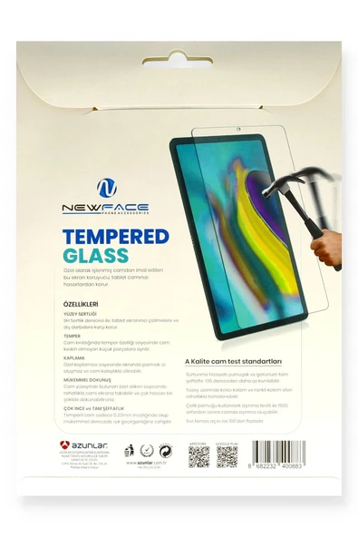 iPad Mini 5 Tablet Cam Ekran Koruyucu-(5796) - Resim 3