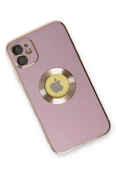 iPhone 12 Kılıf Store Silikon - Mor-(5796) - Resim 2