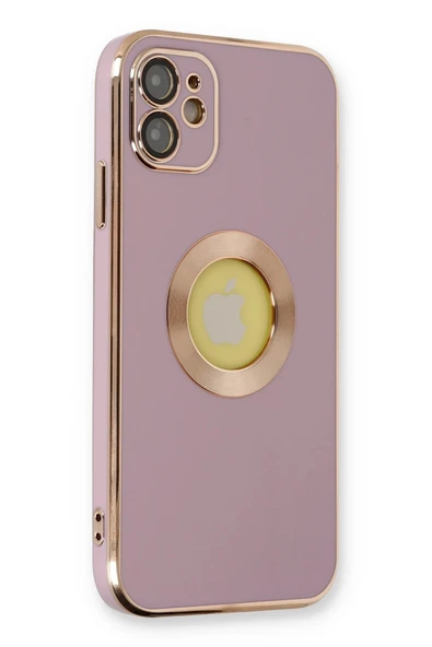 iPhone 12 Kılıf Store Silikon - Mor-(5796) ürün görseli 1