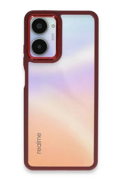 Realme 10 Pro 5G Kılıf Dora Kapak - Kırmızı-(5796) ürün görseli 1