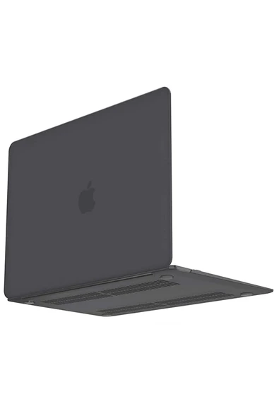 Macbook Pro 13 2021 Macbook Buzlu Kapak - Füme-(5796) ürün görseli 1