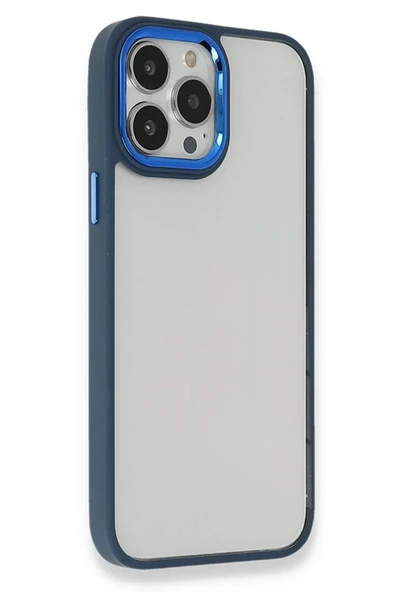 iPhone 14 Pro Max Kılıf Dora Kapak - Mavi-(5796) ürün görseli 1