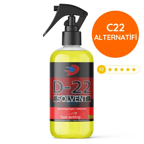 d22 Protez Saç Bant Sökücüsü Temizleyicisi (C22 Bazlı Formülasyon) - 500 ML ürün görseli 1