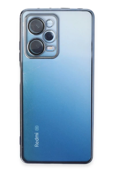 Xiaomi Redmi Note 12 Pro 5G Kılıf Lensli Silikon - Açık Mavi-(5796) ürün görseli 1