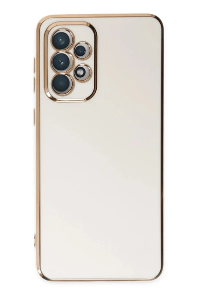 Samsung Galaxy A73 5G Kılıf Volet Silikon - Beyaz-(5796) ürün görseli 1