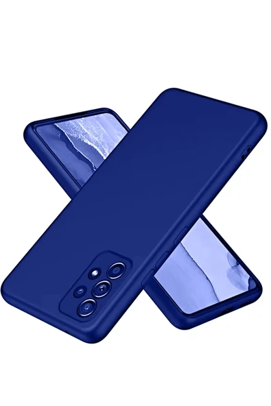 Samsung Galaxy A32 Kılıf First Silikon - Lacivert-(5796) ürün görseli 1