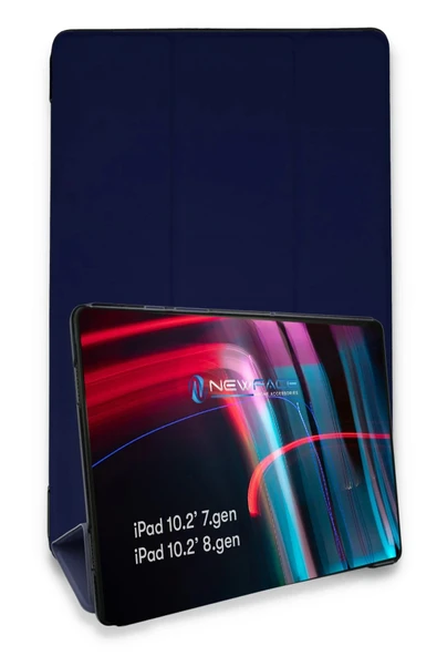 iPad 10.2 (7.nesil) Kılıf Tablet Smart Kılıf - Lacivert-(5796) ürün görseli 1