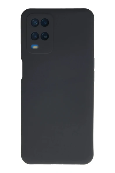 Oppo A54 4G Kılıf Nano içi Kadife Silikon - Lacivert-(5796) ürün görseli 1