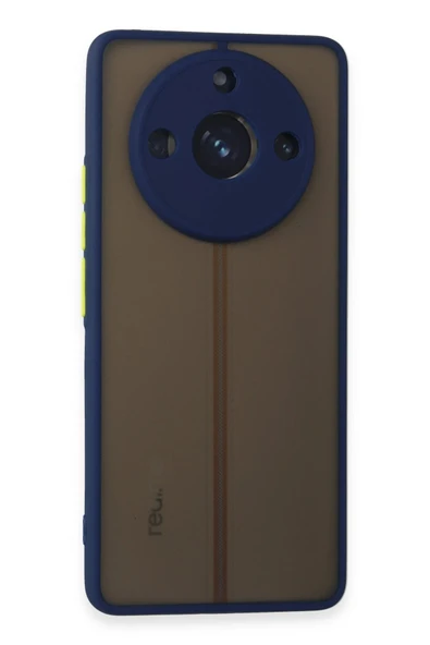 Realme 11 Pro Kılıf Montreal Silikon Kapak - Lacivert-(5796) ürün görseli 1