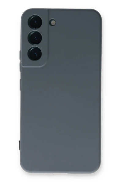 Samsung Galaxy S23 Plus Kılıf Nano içi Kadife Silikon - Gri-(5796) ürün görseli 1