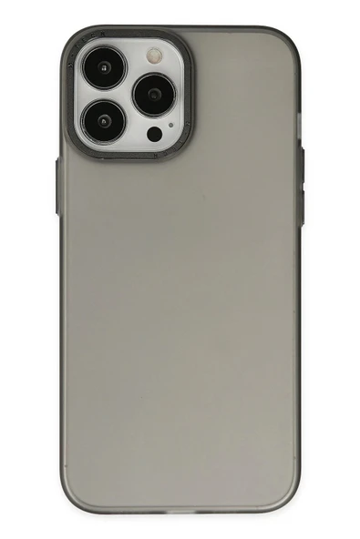 iPhone 14 Pro Kılıf Modos Metal Kapak - Siyah-(5796) ürün görseli 1