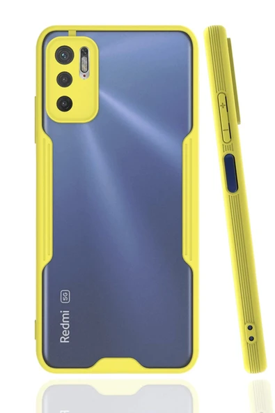 Xiaomi Redmi Note 11 SE Kılıf Platin Silikon - Sarı-(5796) ürün görseli 1