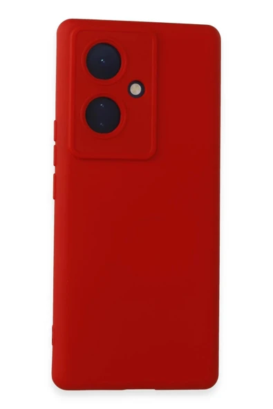 Vivo V29 Lite Kılıf Nano içi Kadife Silikon - Kırmızı-(5796) ürün görseli 1