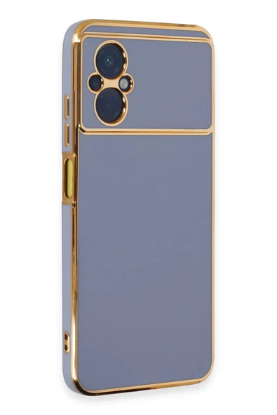 Xiaomi Poco M5 Kılıf Volet Silikon - Mavi-(5796) ürün görseli 1