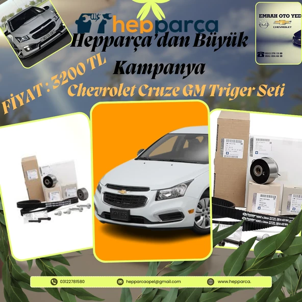 Chevrolet Cruze Gruba Özel Kampanya ürün görseli 1